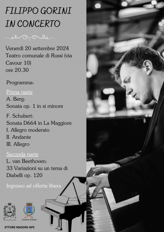 FILIPPO GORINI IN CONCERTO